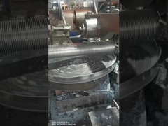 DELLOK Aluminum 1100 Elliptical Nickel Based Brazed Spiral Finned Tube