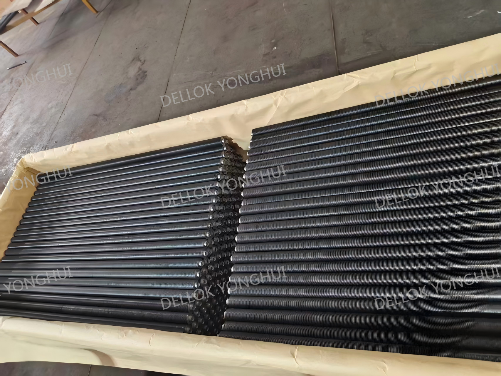 Latest company blogs about Warmly congratulate the successful shipment of our first batch of laser-welded finned tubes to the European market!