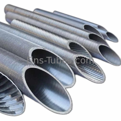 Buy DELLOK Factory Sale High Quality Low Fin Tube Inner Grooved Single Metal Copper Fin Tube Suppliers Copper Low Finned Tub online manufacture