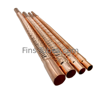 Buy DELLOK  Large Diameter Corrugated Steel Pipe Copper Heat Exchange Twisted Corrugated Pipe Cupro Nickel Corrugated Heat online manufacture