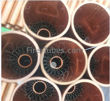 Buy DELLOK  Hot Sale Fin Tube Steam Heaters Stainless Steel Inner Fin Heat Exchange Tube Conde Inner Fin Tube online manufacture