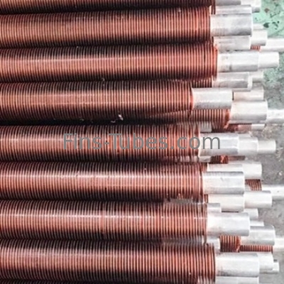 Buy DELLOK Copper Aluminum Composite Extruded Fin Tube online manufacture