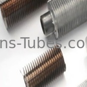 Buy DELLOK  B338 Gr. 4 Titanium Spiral Copper Fin Tubes online manufacture