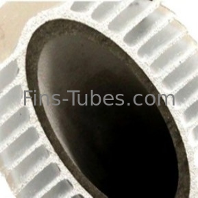 Buy DELLOK Extruded Fin Tube ASME SA215 Extruded Aluminum Tubing online manufacture