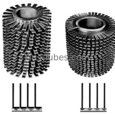 Buy DELLOK  Serrated fin/finned tube spiral serrated fin cooling tube online manufacture