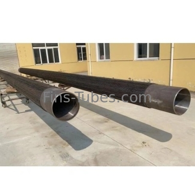 Buy DELLOK Steam To Air Gas Coolers Longitudinal Finned Tube Customized online manufacture