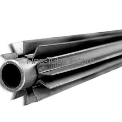 Buy DELLOK ASTM Carbon Steel U Shaped Longitudinal Finned Tube online manufacture