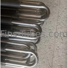 Buy DELLOK  TP316Ti U Type Laser Welded Finned Tube Coil online manufacture
