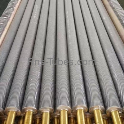 Buy DELLOK Stainless Steel L Finned Tube For Air Conditioner / Heat Exchanger online manufacture