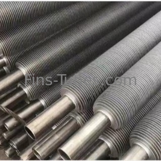 Buy Industrial equipment heat dissipation pipe spiral metal composite high frequency welded finned pipe greenhouse winding online manufacture