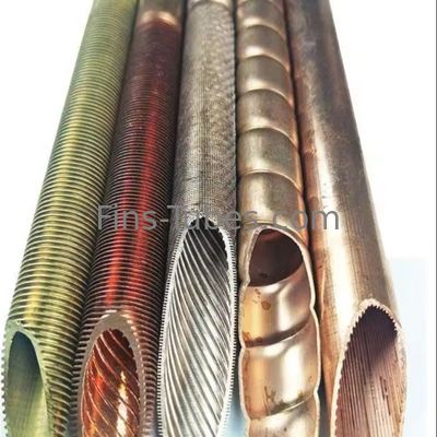 Buy Inner Grooved Copper Low Fin Tube For Heat Exchanger online manufacture