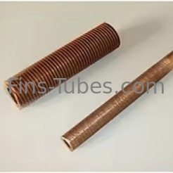 Buy DELLOK Aluminum Fin Tube for HVAC Systems Up To 300°F / Length 1-22m or As Per Request online manufacture