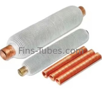 Buy DELLOK 1-22m Length Aluminum Fin Tube with High Light Steel Fin Tube / Min. 10mm Pin Height online manufacture