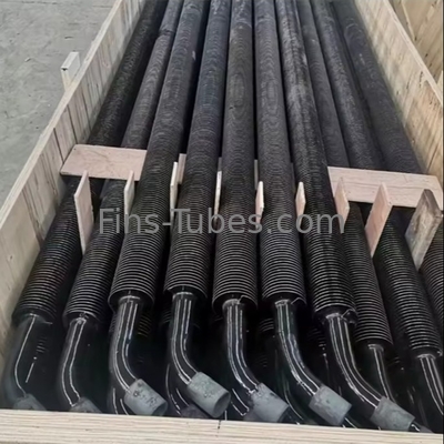 Buy DELLOK 22.22mm Outer Diameter Aluminum Fin Tube for High Temperature Environments Up To 300°F online manufacture