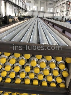 Buy DELLOK Technique Seamless Heat Exchanger Fin Tube with Coil Weight of 3-8 Tons online manufacture