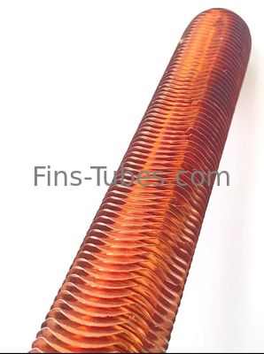 Buy DELLOK Extrusion Technique Stainless Steel Fin Tube Od 50.8mm Max. For Benefit online manufacture