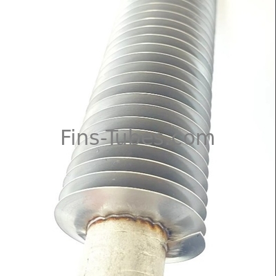 Buy DELLOK  Black Painted Carbon Steel Fin Tube with 16-40 Fins Welded 1.2-2.77mm Extruded Serrated Fins online manufacture