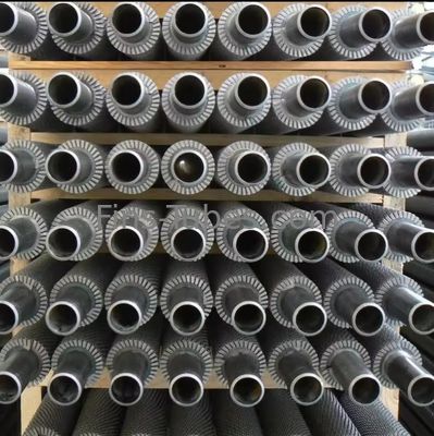 membeli Tabung Pin Baja Karbon Oval dengan 16-40 Fin 1.2mm-2.77mm Tinggi Perlindungan Lukisan Hitam pembuatan online