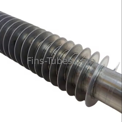 Buy DELLOK Carbon Steel Extruded Fin Tube with Solid And Serrated Fins Welding Punching Cutting Services online manufacture