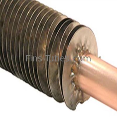 membeli DELLOK Tekanan Tabung Fin Tertanam 200 ° C Transfer Panas Plain Grooved Welded Fin Edge 1.65mm Wall Thk 2.5-20mm Fin pembuatan online