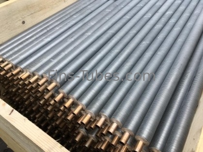 Buy DELLOK Extruded Fin Tube High Grade Heat Transfer for Industrial Applications online manufacture