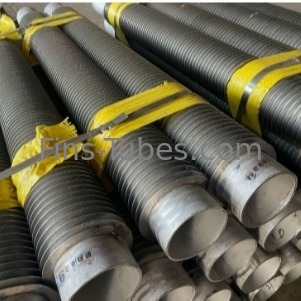 Buy DELLOK High Frequency Weld HFW Solid Fin Tube Customizable for High Heat Transfer Efficiency online manufacture