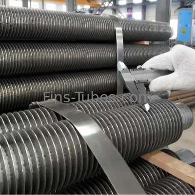 Buy Dellok YONGHUI High Frequency Weld HFW Solid Fin Tube for Natural Gas Transportation online manufacture