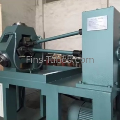 Buy Temperature Fin Tube Machine with Low Noise Operation Circular/Hexagonal/Octagonal Shape 4-10 Fins 6-25mm online manufacture