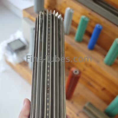 Buy DELLOK Efficiency Steel Fin Tube with 12FPI Min. Pin Height 10mm Aluminum Tubing online manufacture