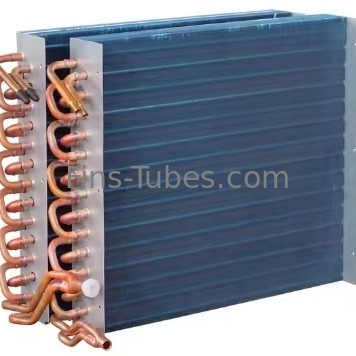 Buy Industrial Manufactory Evaporative Cooler Coil Transfer Machine Tube Condenser Cooper Tube Heat Exchanger online manufacture