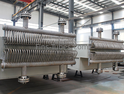 Buy Industrial Cooling Air Cooler Heat Exchanger Copper Tube Material Louvered Fin Type online manufacture