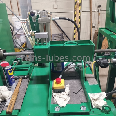 Buy DELLOK  Carbon Stainless Steel Aluminium Extruded Tube Finning Machine online manufacture
