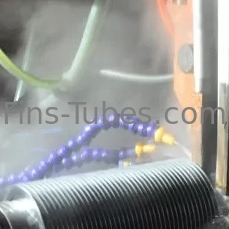 Buy DELLOK Boiler Cooler 3.3mm Serrated Solid 32mm Helical Fin Tube online manufacture