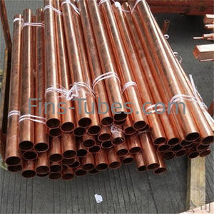 Buy DELLOK Plain Beveled Treaded 3.1 Cert CuNi 9 10 Round Copper Pipe online manufacture
