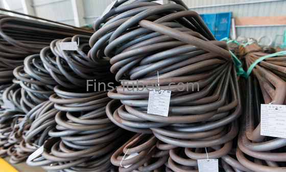 Buy DELLOK Spiral Evaporator Carbon Steel SA210 U Bend Tube Exhaust Pipe online manufacture