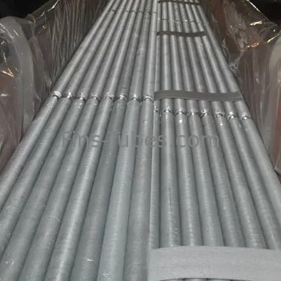 Buy DELLOK Steel Frame Grooved G Type H14 Height 16mm Aluminum Fin Tubes online manufacture