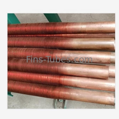 Buy DELLOK Solid Plain CuNi Type OD 16mm 12FPI Refrigeration Copper Tube online manufacture