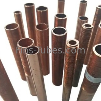 DELLOK Heat Exchanger Extruded copper Low Finned Tubes