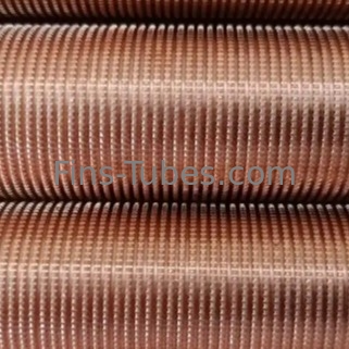 DELLOK Heat Exchanger Extruded copper Low Finned Tubes
