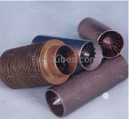 DELLOK  Hot Sale Copper Double Inner Tube Heat Exchange Copper Finn Tube For Heat Exchanger Inner Finned Tube
