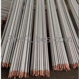DELLOK Copper L Type Spiral Finned Tube