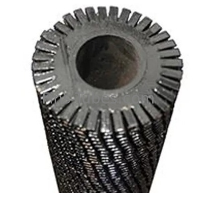DELLOK ASTM A106 Carbon Steel Stainless Steel Heat Exchange Serrated Fin Tube Spiral