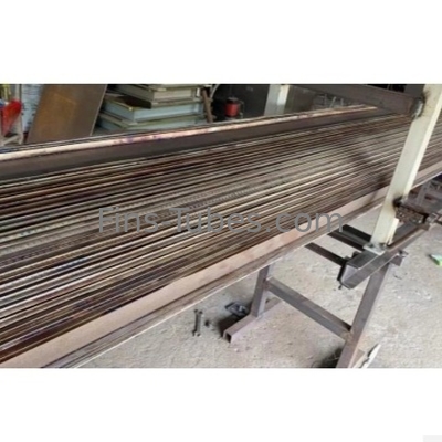 DELLOK Carbon Steel Welded Stainless Steel Longitudinal Fin Tube