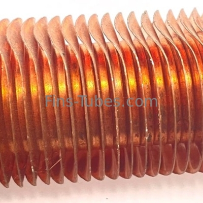 DELLOK  Square Tube Fin And Tube Heat Exchanger With Solid Fins For Industrial