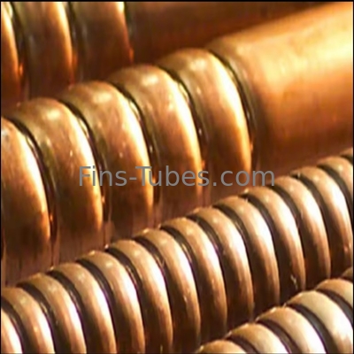 DELLOK 4mm-15mm Tube Thickness Carbon Steel Fin Tube For Pickled / Bright Annealed Delivery