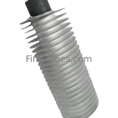 Copper Carbon Steel Fin Tube 0.3-1.2mm Tube 2.5-20mm Fin Spacing 16-63mm Od