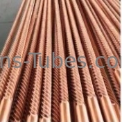 DELLOK 0.5mm Tube Wall Thickness Extruded Fin Tube for Powder Coating/ Galvanizing