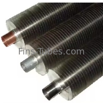 Aluminium Fin Rolling Extruded Fin Tube With Smooth Edge Hydro Test 3-25mm Outer Diameter