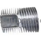 DELLOK L Finned Tube with Aluminum Fins Custom Shapes Up To 2000 Psi Pressure Rating ISO Certified