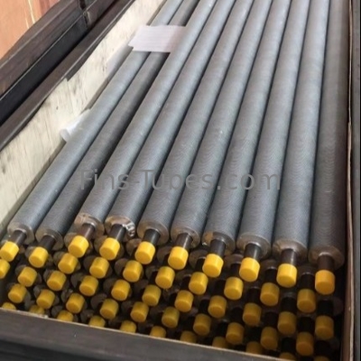 DELLOK Corrosion Resistant Carbon Steel L Finned Tube with 1 Inch Fin Height ASME/ISO Certifications